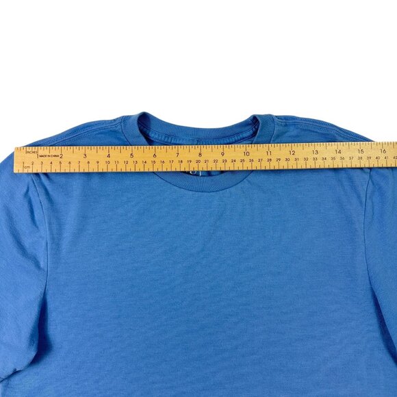 George Blue Crewneck Short Sleeve T-Shirt Men’s Size Small (34-36) - Picture 6 of 11